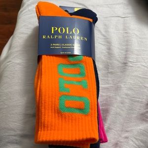 NWT Polo Ralph Lauren 3 pack polo socks